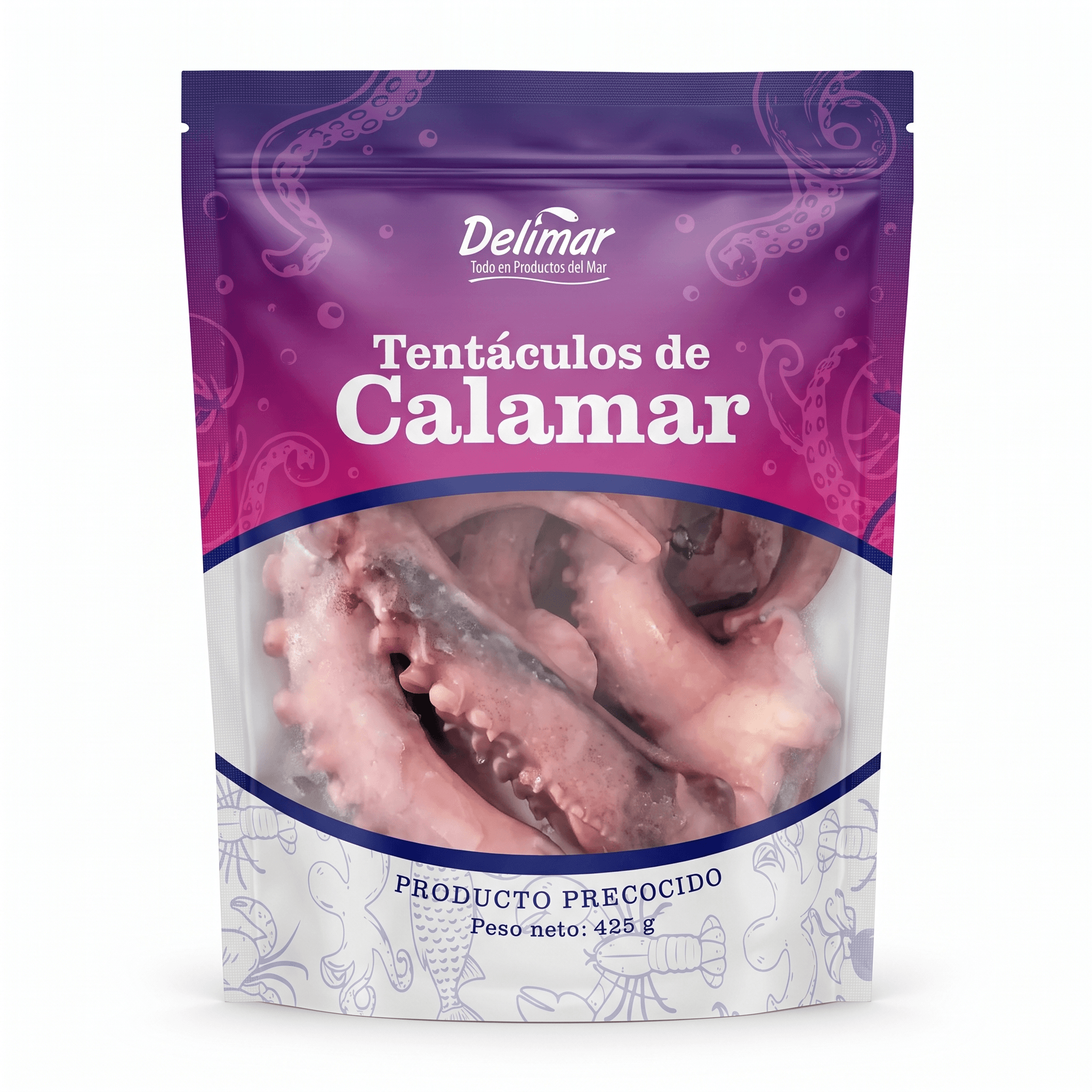 Calamar Tentáculos