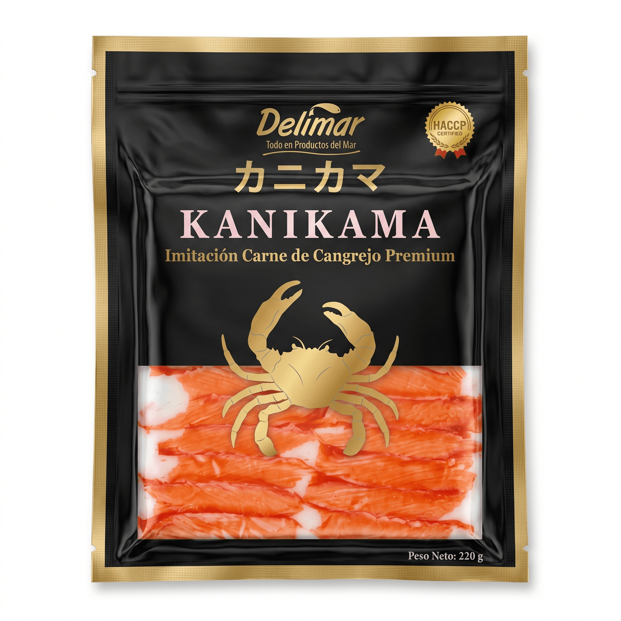 Kanikama Premium — Imitación carne de cangrejo, Delimar