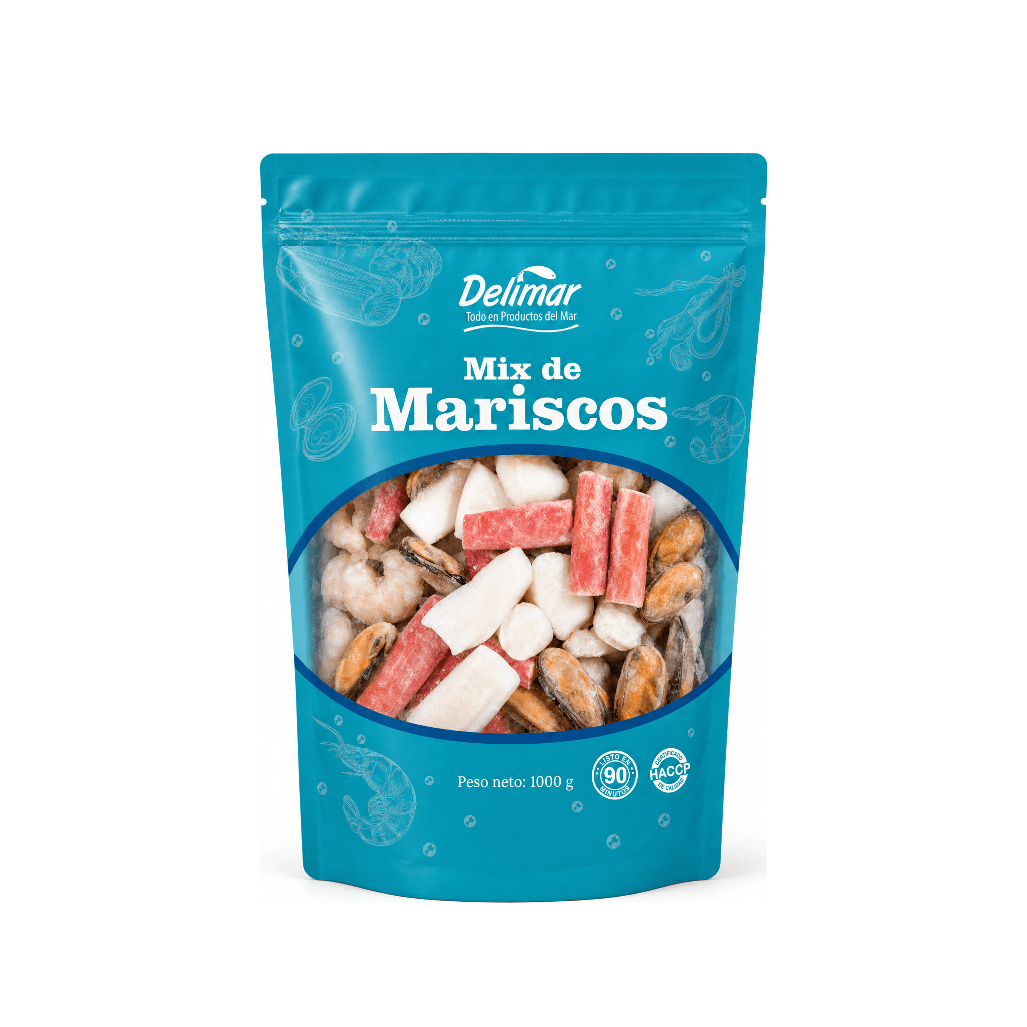Seafood Mix — Raw, Delimar